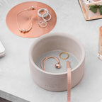 Elegant Concrete Jewellery Organiser