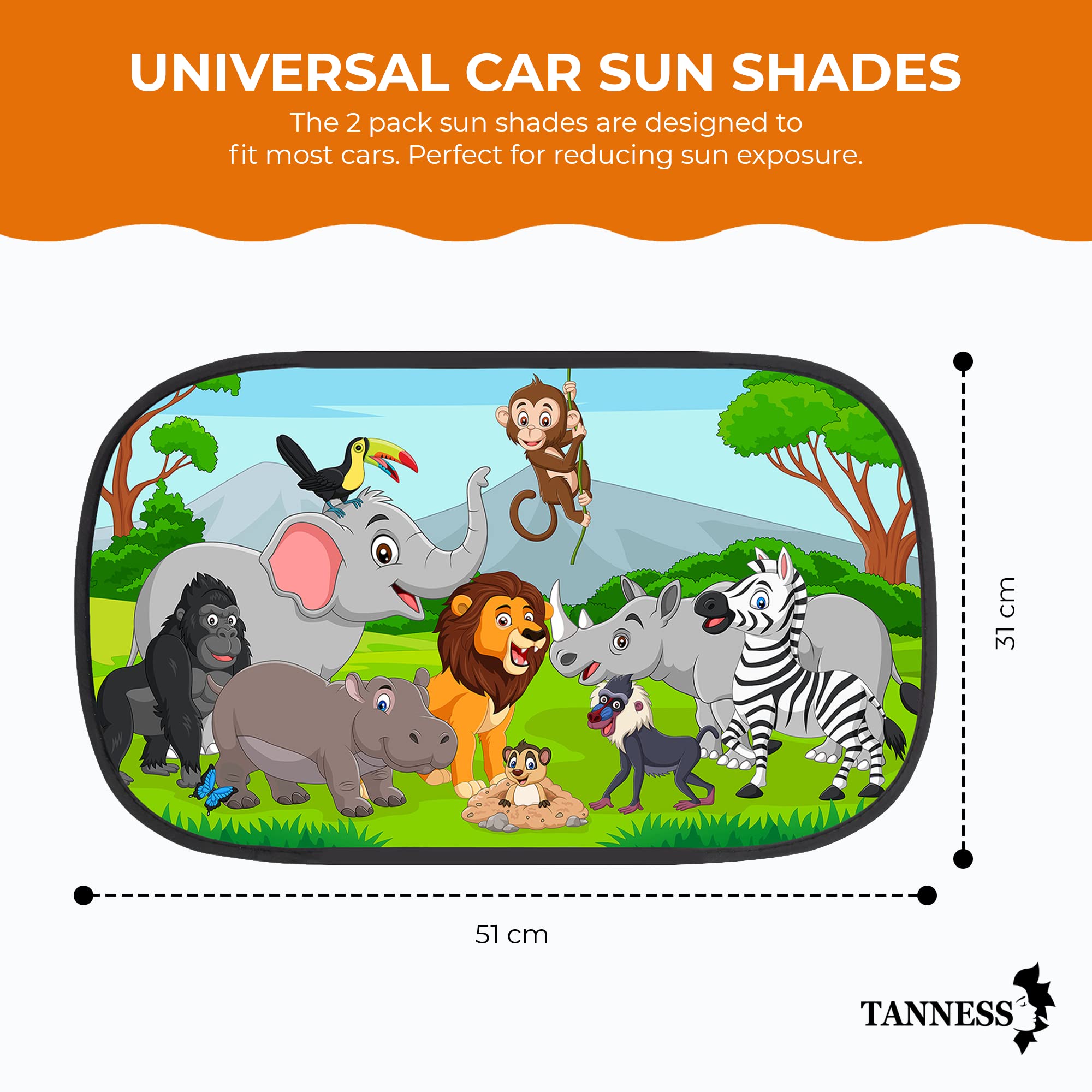 Self Adhesive Car Sun Shades