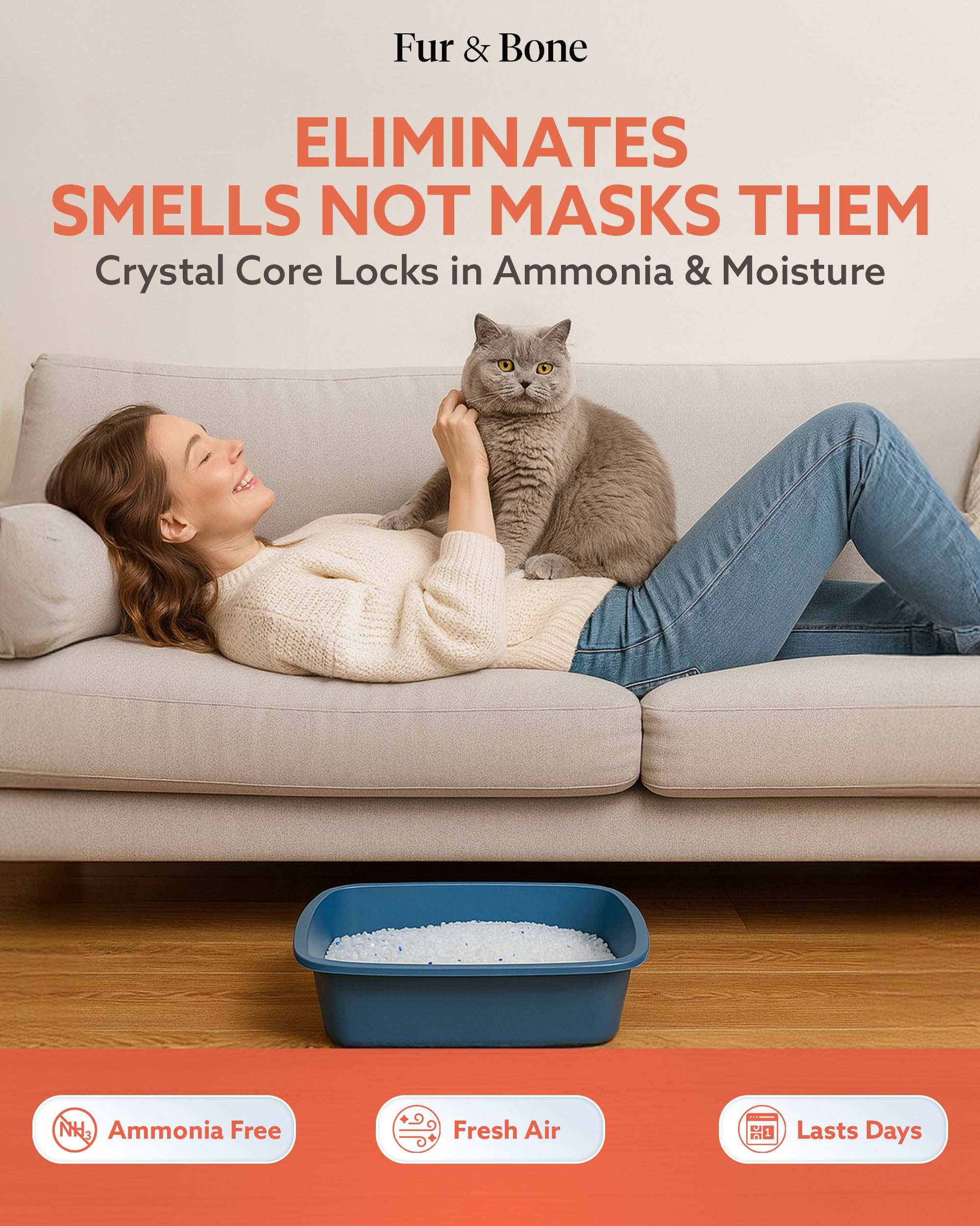 Ultra Absorbent Silica Cat Litter