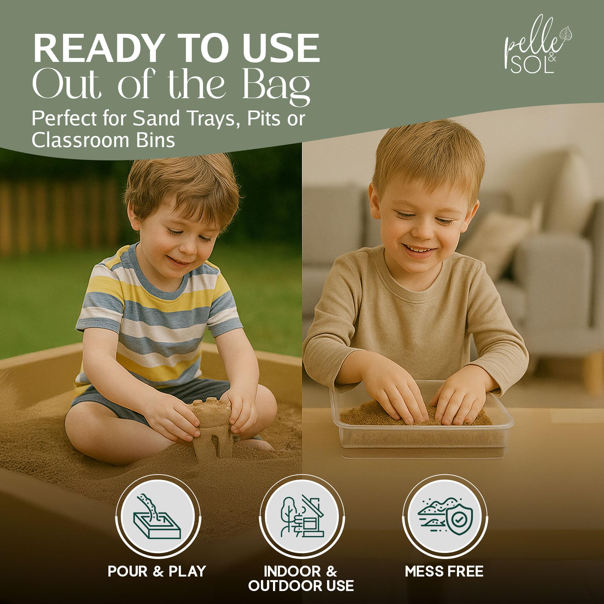 Soft Play Sand for Kids