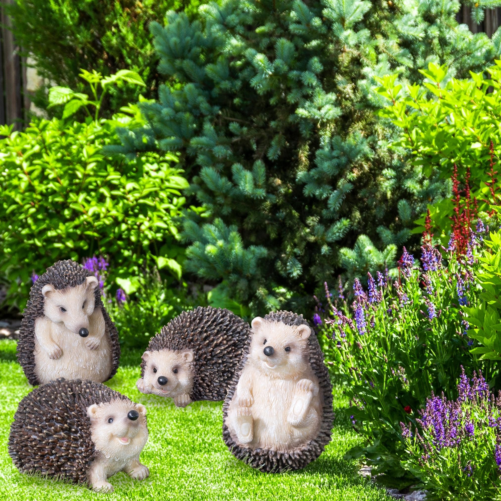 Garden Hedgehog Decorations