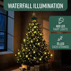 Cascading LED Christmas Tree Lights