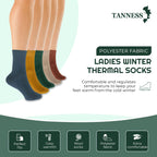 Womens Cosy Thermal Socks 5-Pack