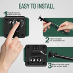 Solar Crystal Ball String Lights