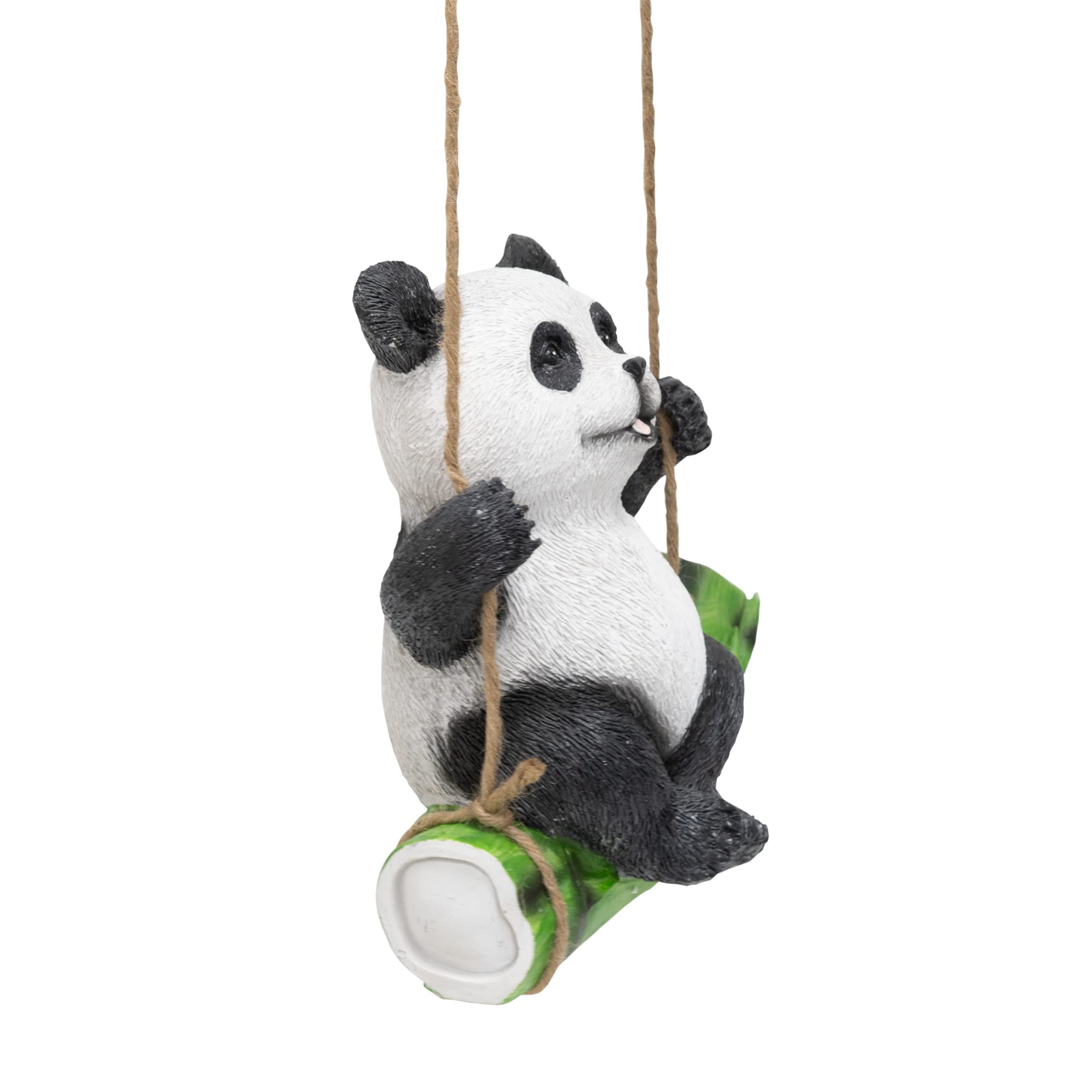 Swinging Panda Garden Statue