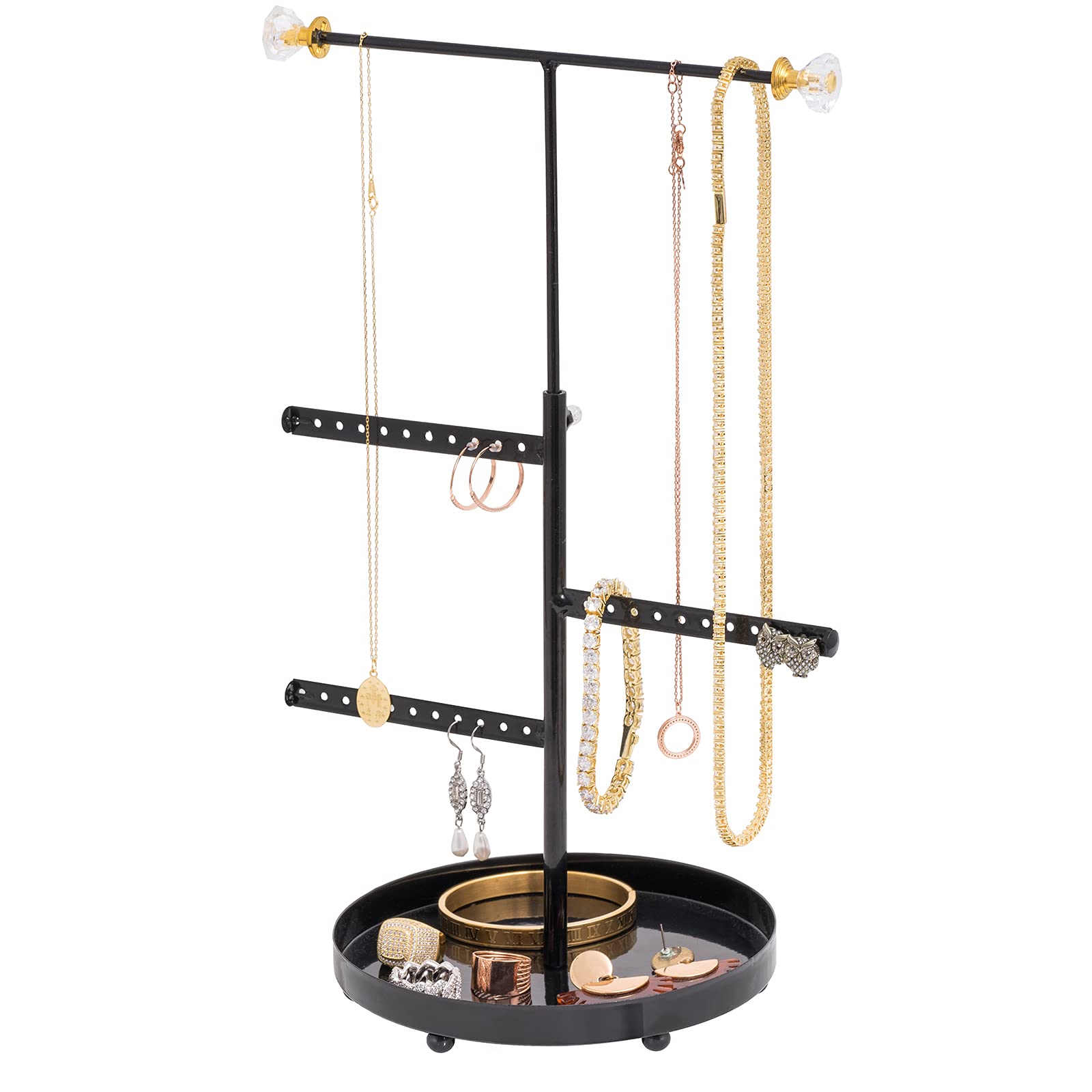 4-Tier Jewellery Holder-Home & Living-Sasha Morel-Black-DREIBACH
