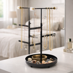4-Tier Jewellery Holder-Home & Living-Sasha Morel-Black-DREIBACH