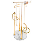 4-Tier Jewellery Stand-Clothing & Accessories-Sasha Morel-Rose gold-DREIBACH