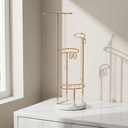 4-Tier Jewellery Stand-Clothing & Accessories-Sasha Morel-Rose gold-DREIBACH