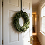 40cm Green Christmas Wreath-Christmas Decor-Pelle & Sol-DREIBACH