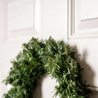 40cm Green Christmas Wreath-Christmas Decor-Pelle & Sol-DREIBACH