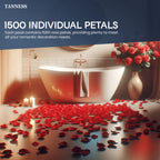 Realistic Decorative Rose Petals