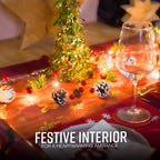 2m Pre-Lit Christmas Garland