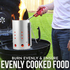 Metal Charcoal BBQ Chimney Starter