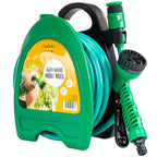 Retractable Hose Reel with Spray Gun