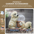 Solar Labrador Garden Ornaments