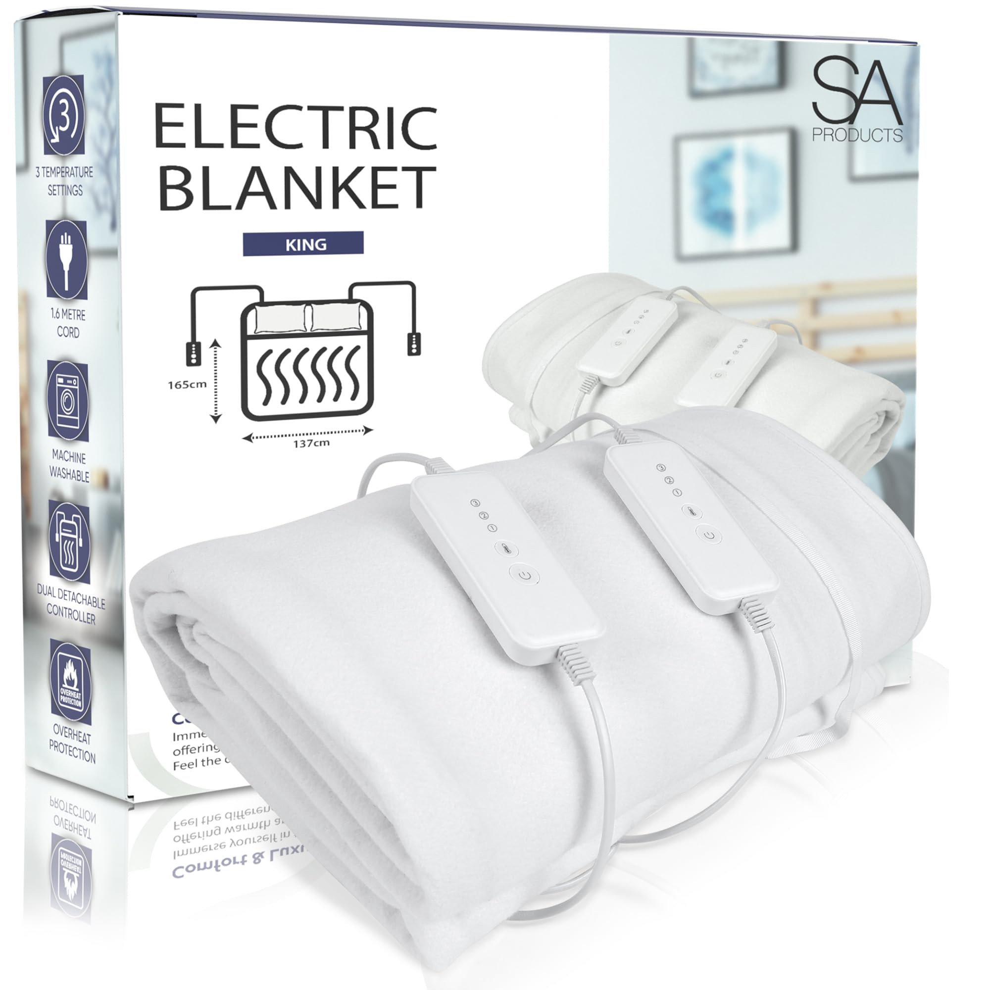 Electric Heated Underblanket