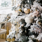 Snow Tipped Flocked Christmas Tree