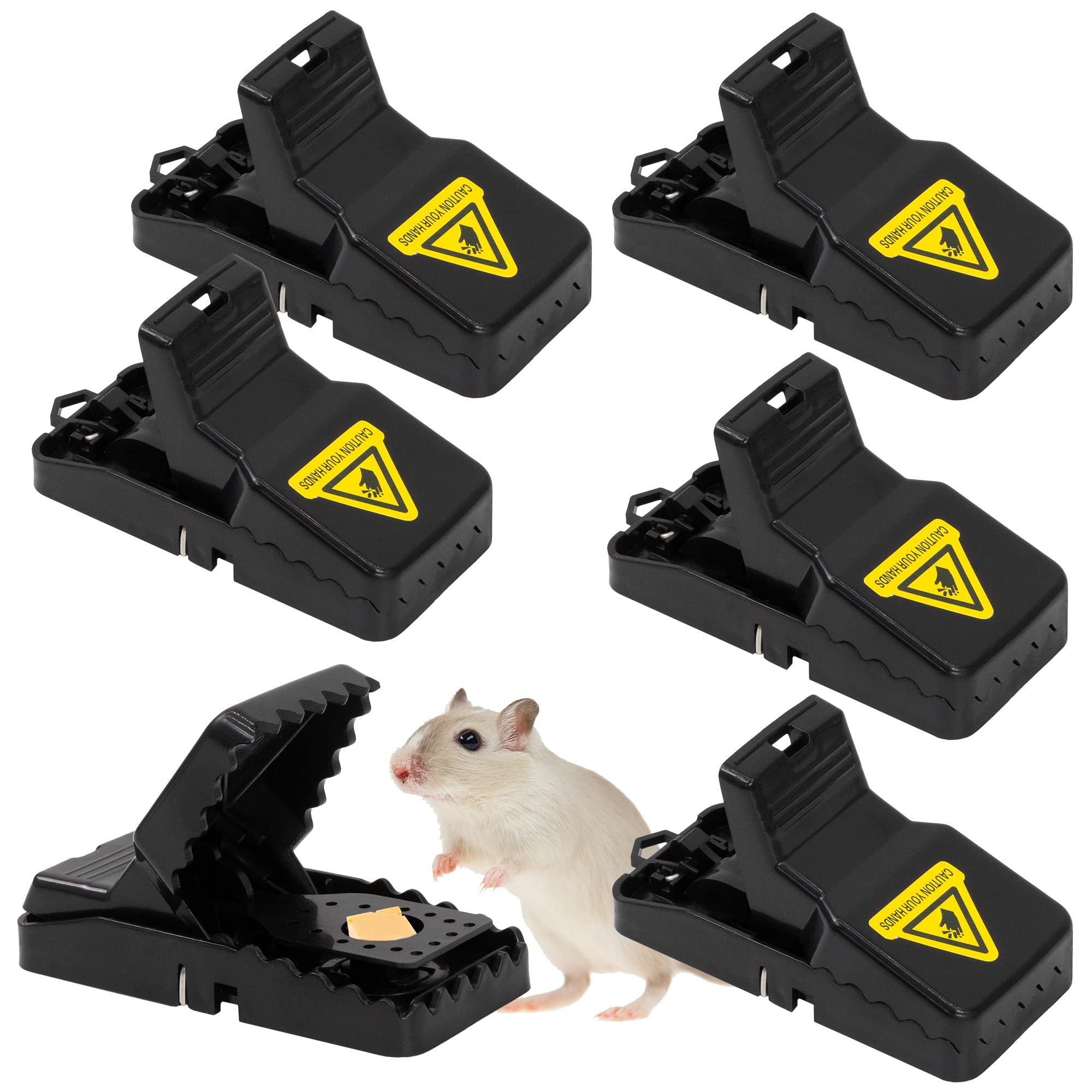 Effective Reusable Mouse Traps 6-Pack