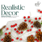 130 Piece Christmas Decoration Set