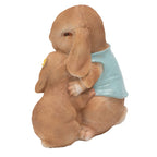 Garden Mother & Child Rabbit Ornament