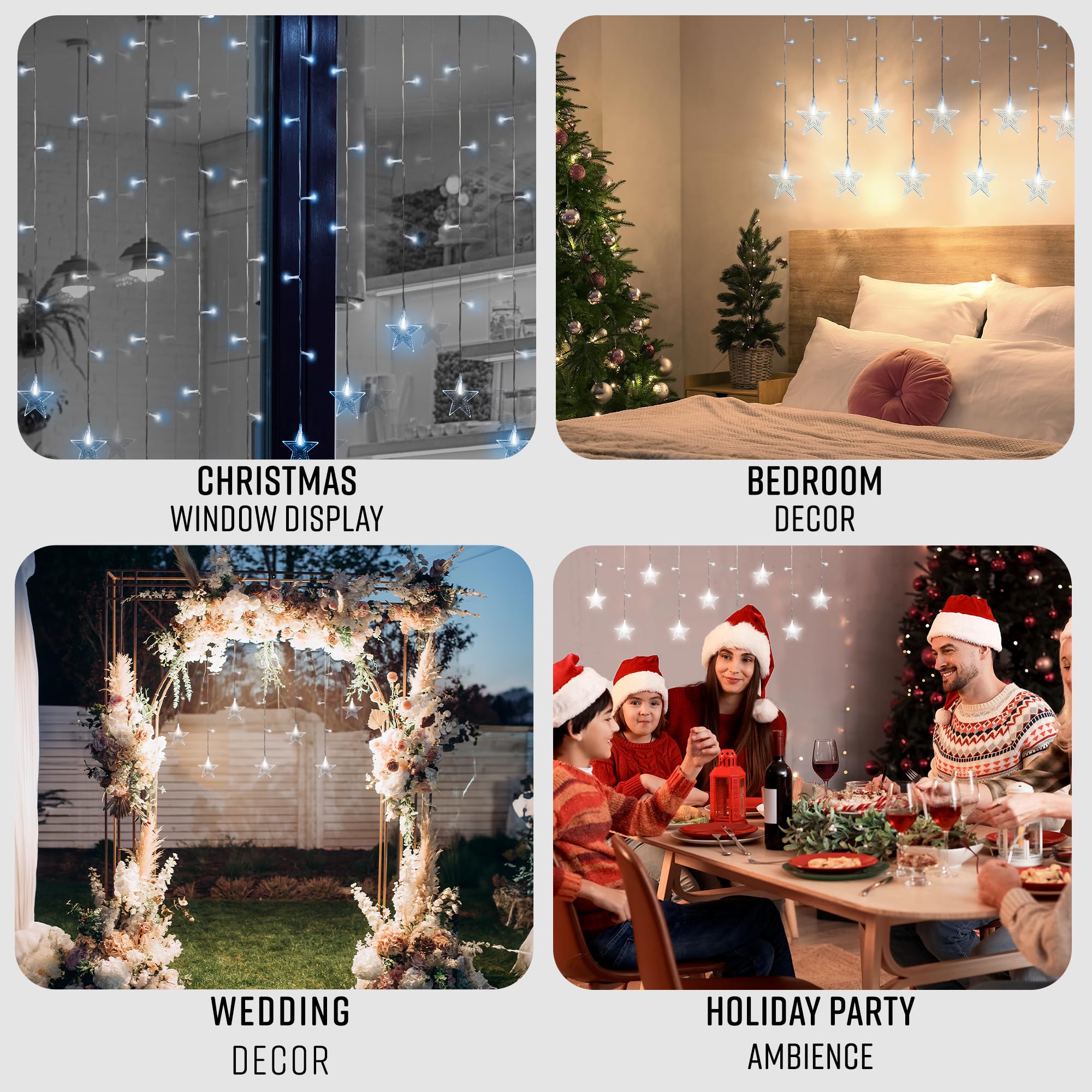 LED Window Curtain Lights