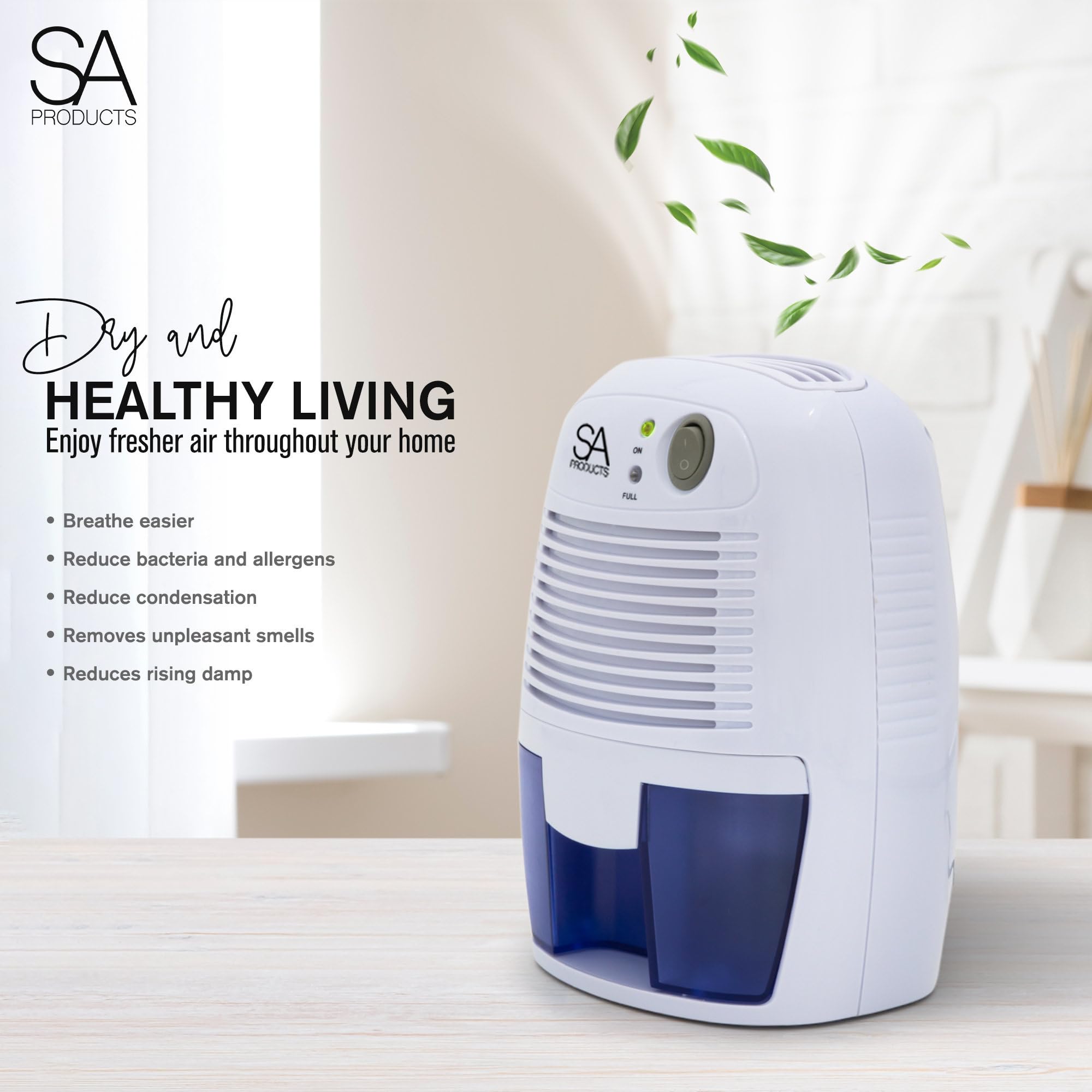 Quiet Portable Home Dehumidifier