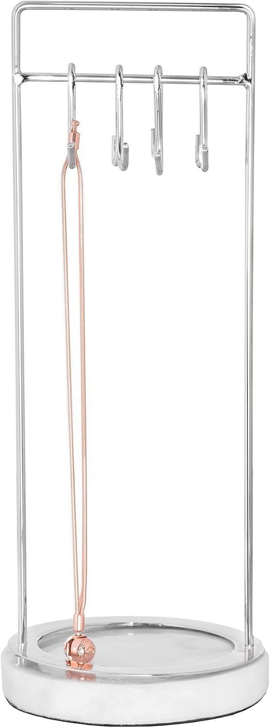 Marble Jewellery Stand - Rose Gold - DREIBACH