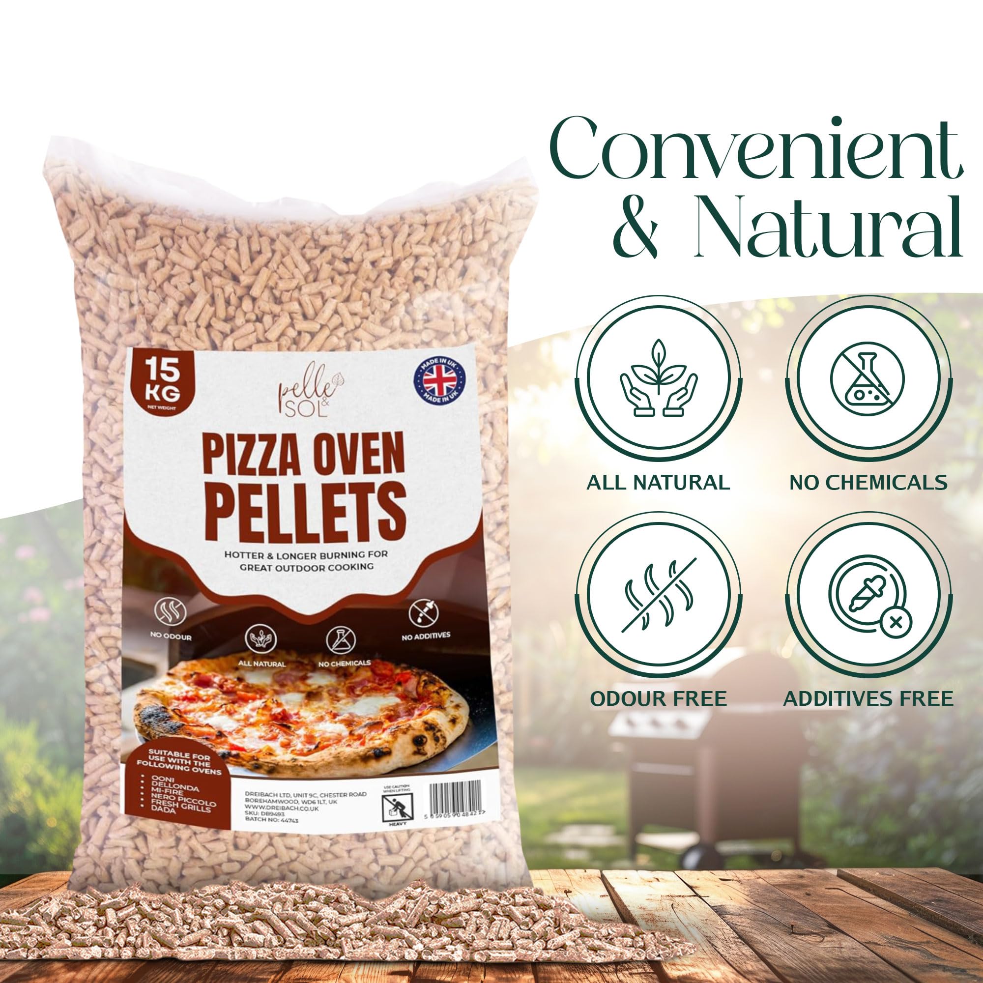 Pizza Oven Wood Pellets