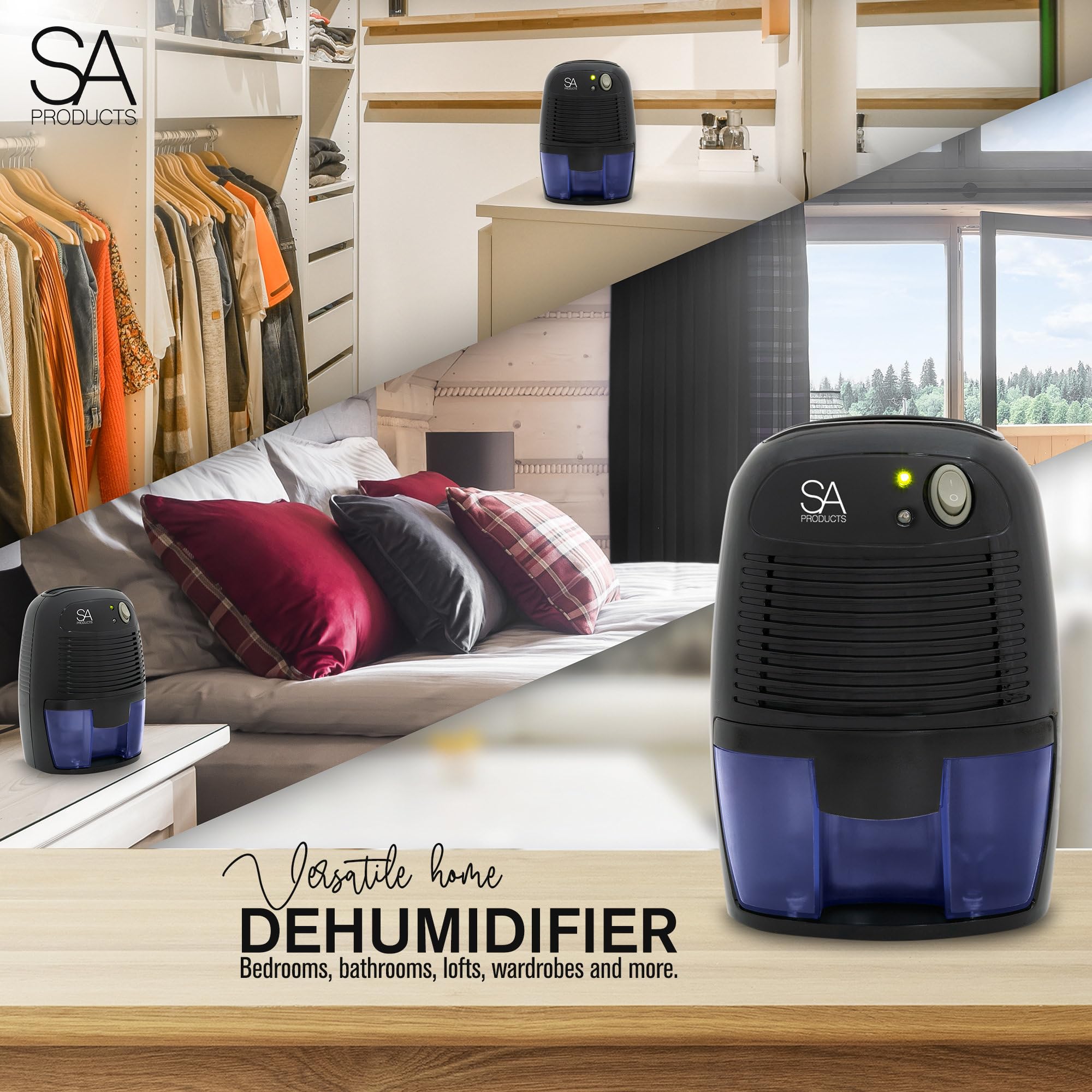 Quiet Portable Home Dehumidifier