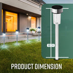 Solar Powered Outdoor Pathway Lights