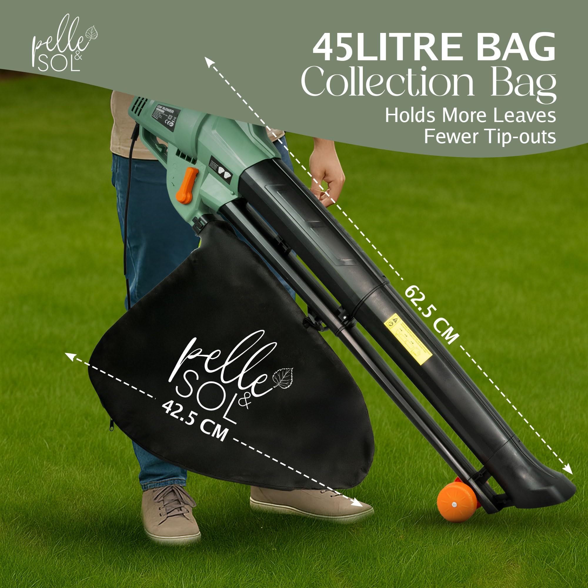 3-in-1 Leaf Blower and Vacuum