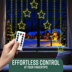 Star LED Curtain Window Lights