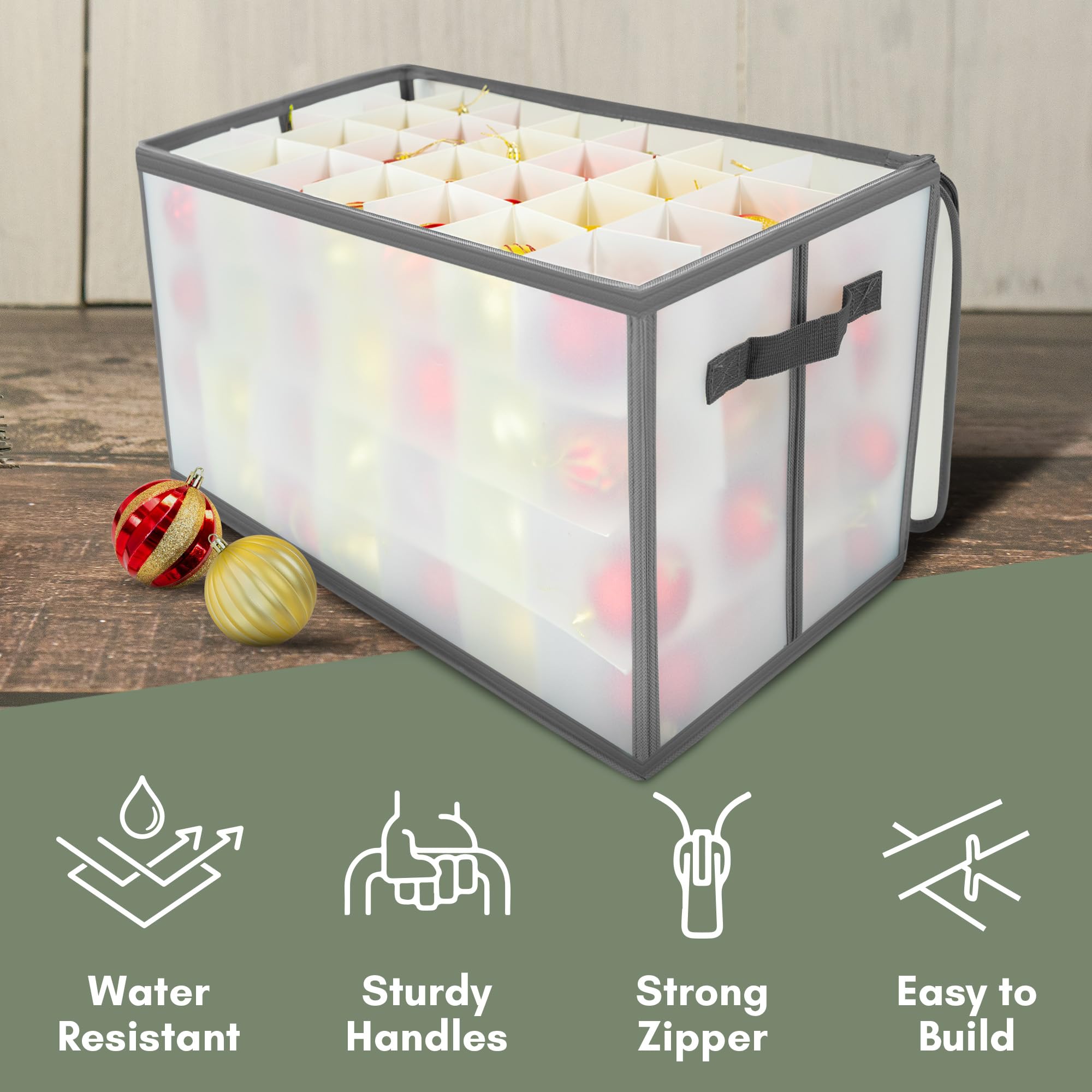 112 Piece Decoration Storage Box