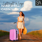 Lightweight Hard Shell Cabin Suitcase