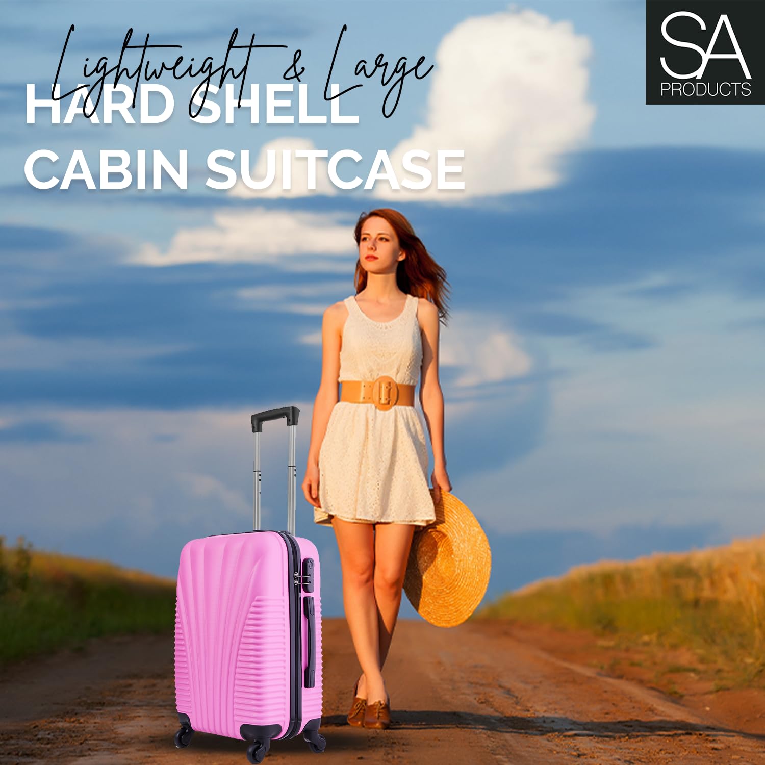 Lightweight Hard Shell Cabin Suitcase