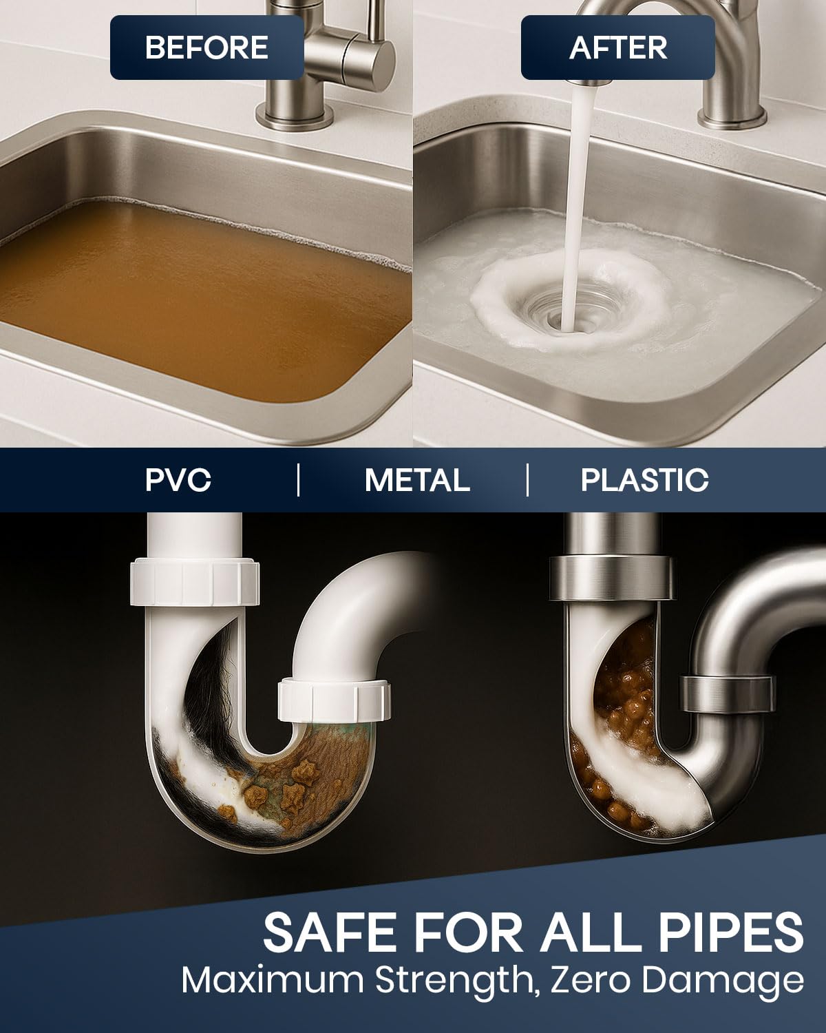 Heavy Duty Drain Unblocker