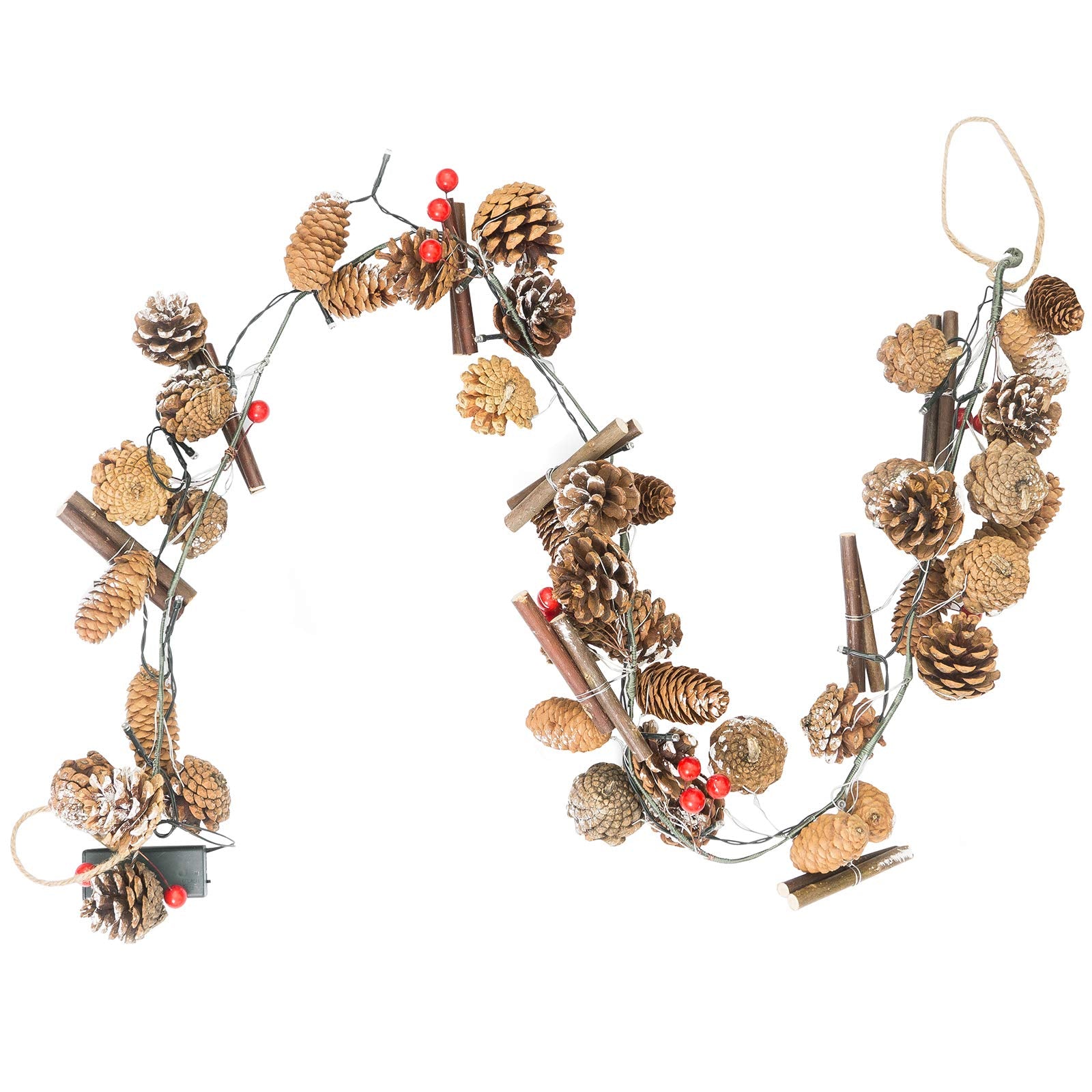 1.5m Pre-Lit Christmas Garland