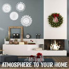 Elegant Paper Snowflake Decorations