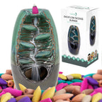 Ceramic Waterfall Incense Burner