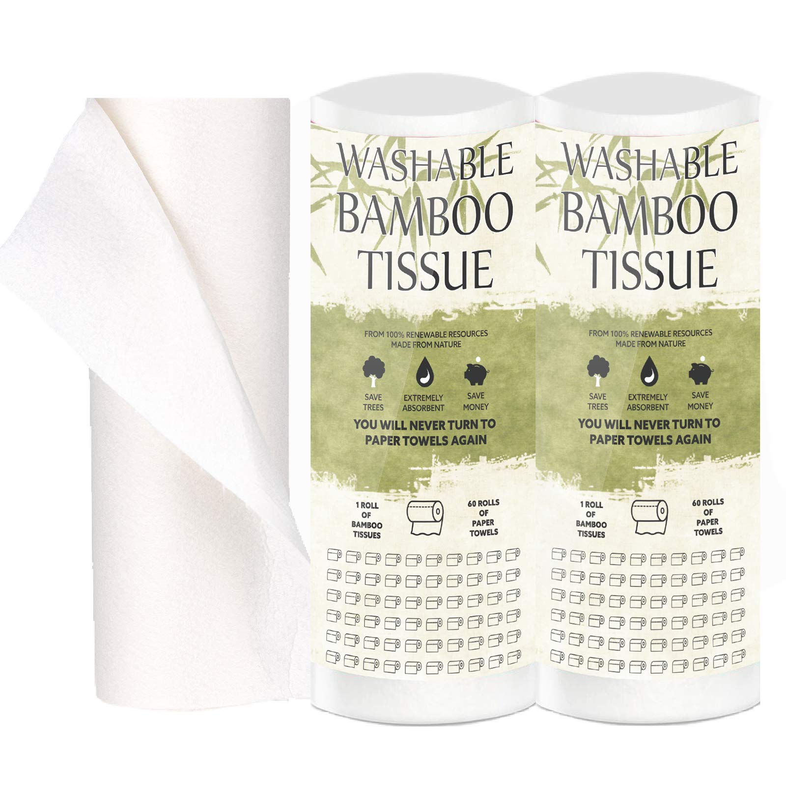 Reusable Bamboo Kitchen Roll