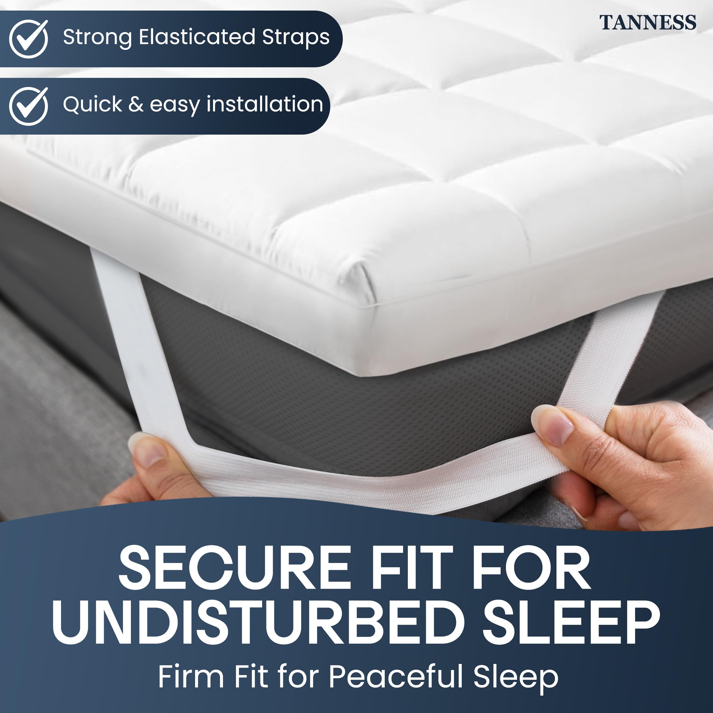 Extra Deep Premium Mattress Topper