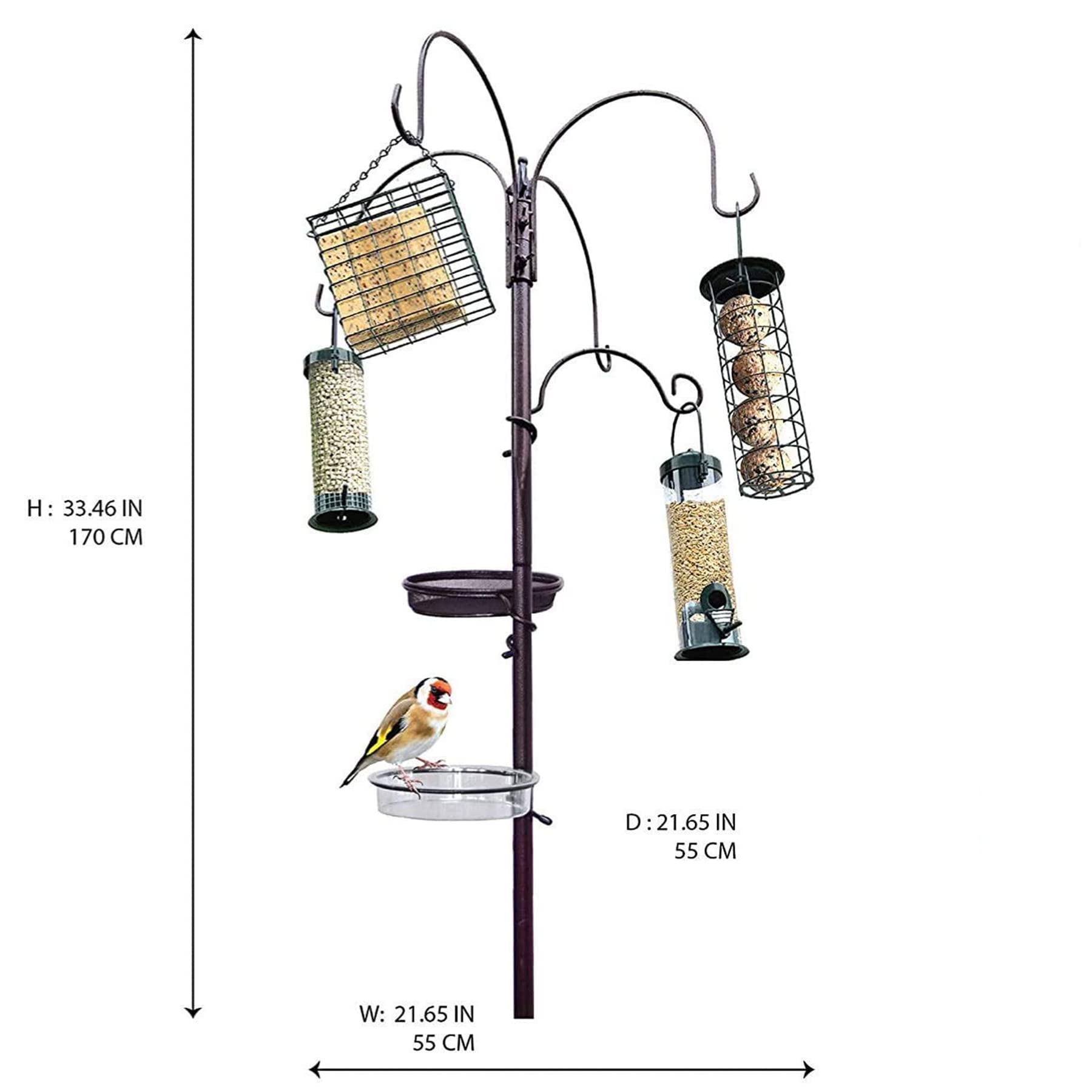 Outdoor Garden Bird Feeding Station