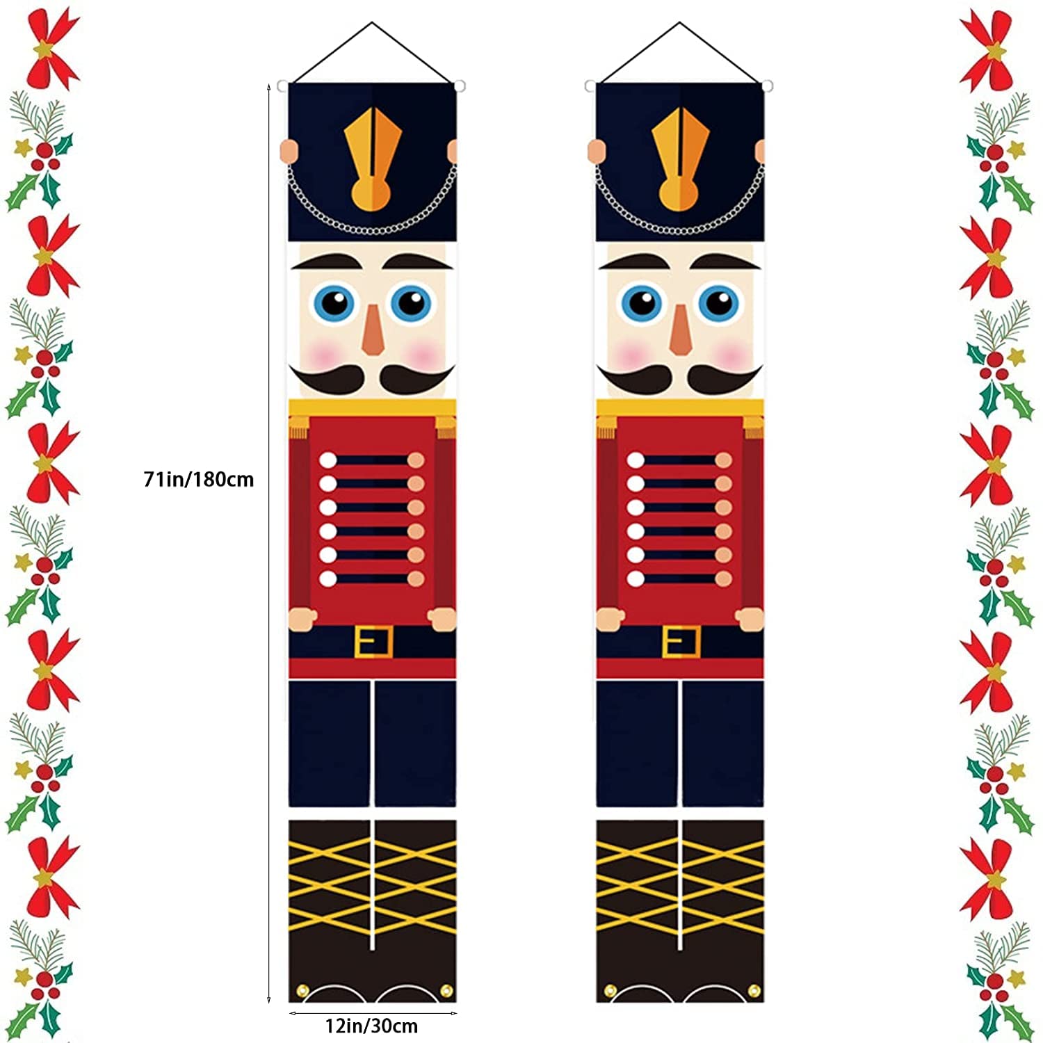 Timeless Nutcracker Christmas Banners