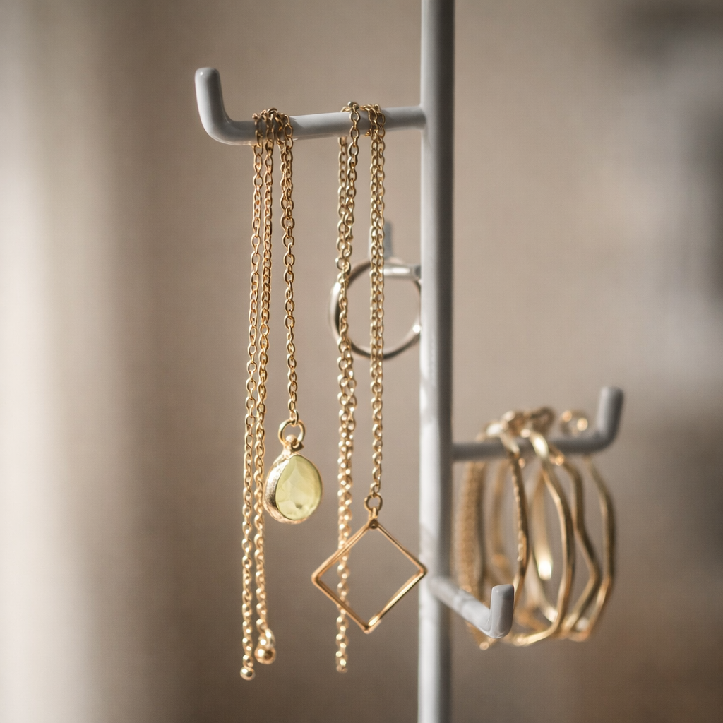 6 Tier Jewellery Holder-Home & Living-Sasha Morel-Blue-DREIBACH