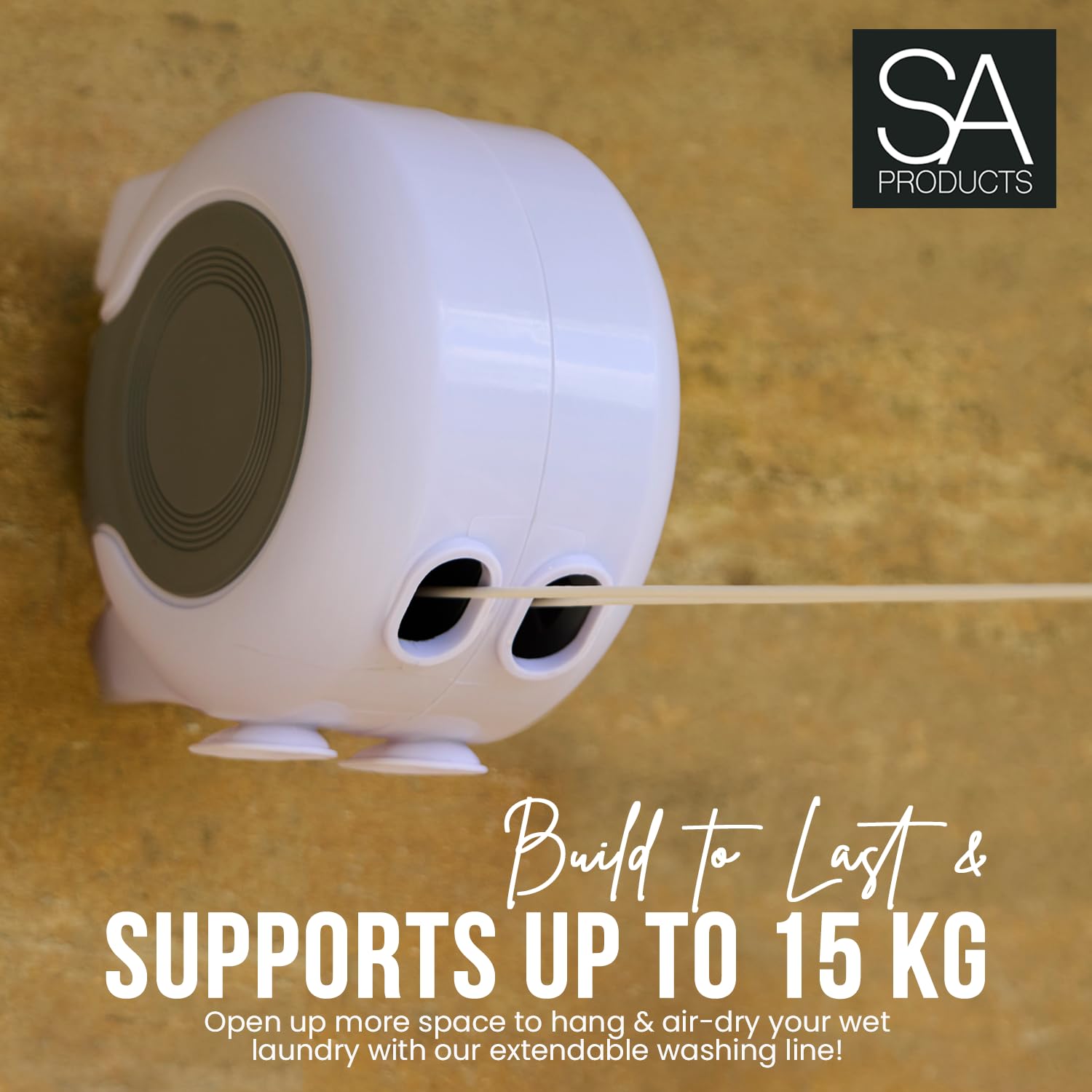 Wall Mounted Retractable Washing Line