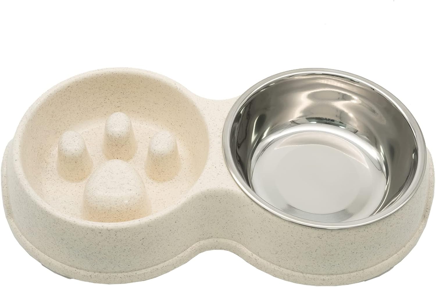 Double Slow Feeder Bowl