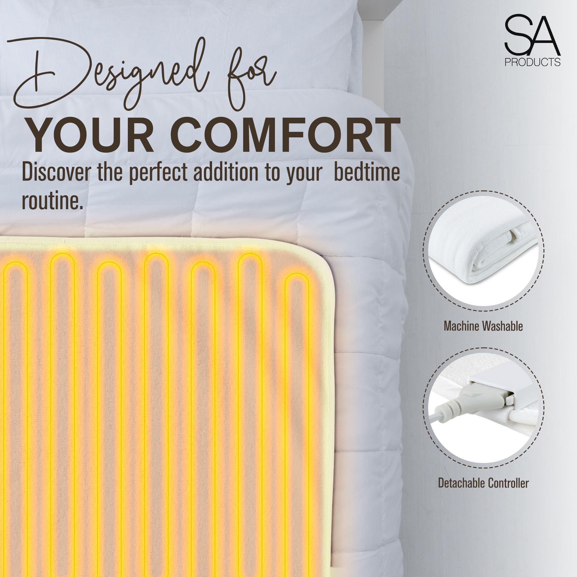 Electric Heated Underblanket