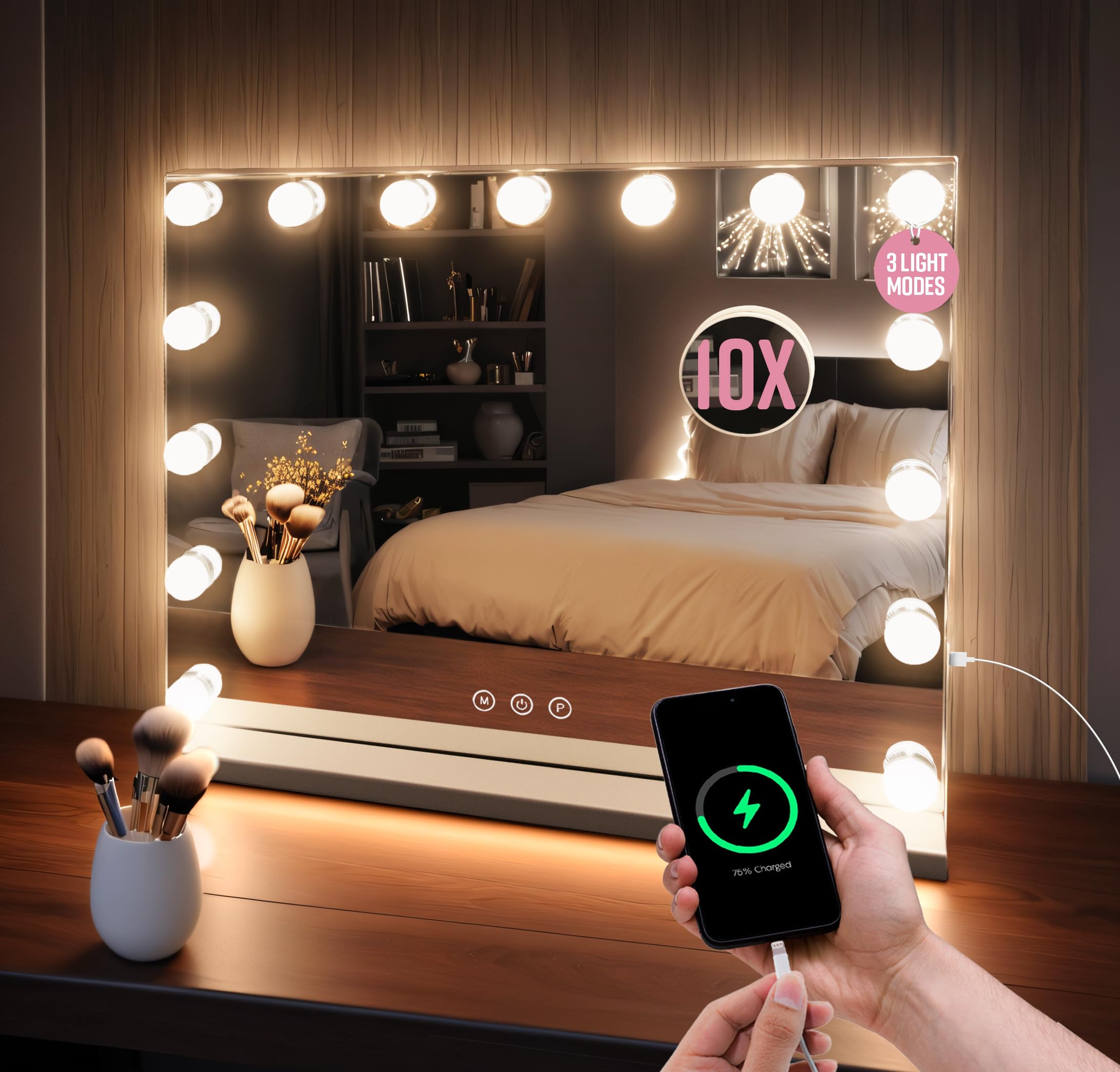 Hollywood LED Vanity Mirror