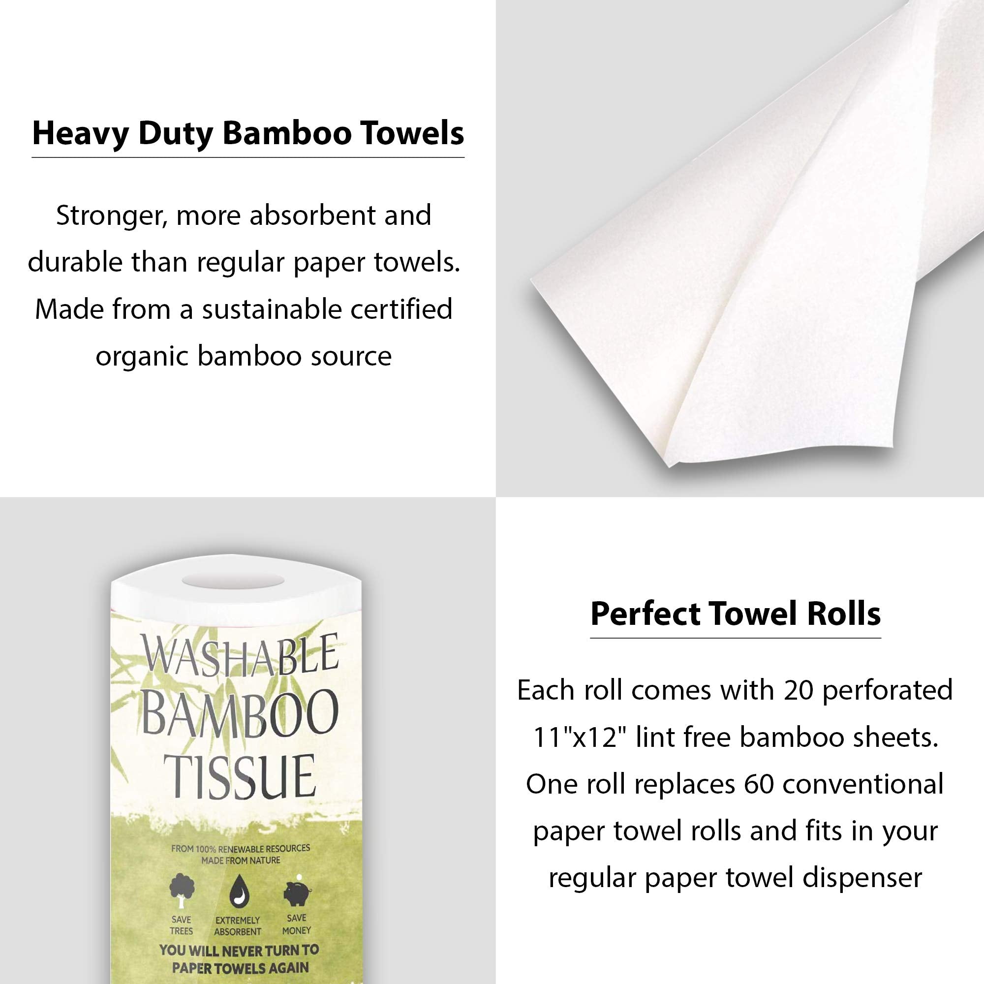 Reusable Bamboo Kitchen Roll